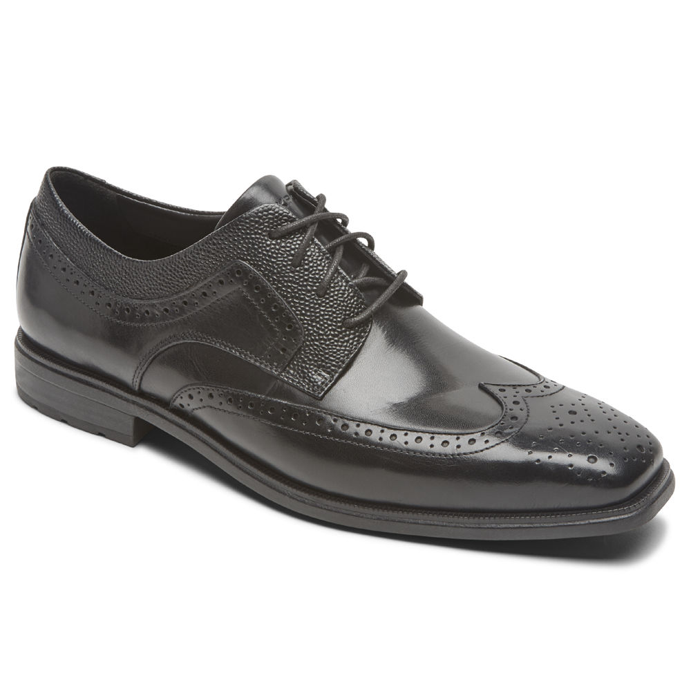 Rockport Pen Sko Herre Svart - Dres Sports Business 2 Wingtip - OZWH74865